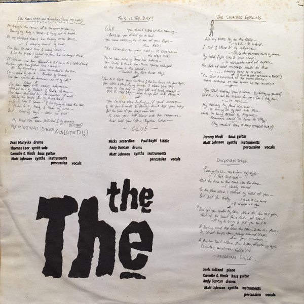 The The - Soul Mining | Epic (EPC 26123) - 3 The The - Soul Mining | Epic (EPC 26123) - 3