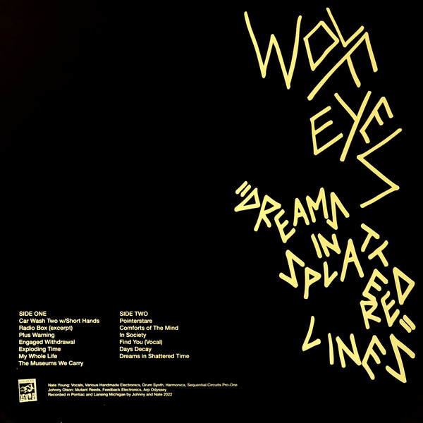 Wolf Eyes - Dreams In Splattered Lines | Disciples (DISC20) - 2 Wolf Eyes - Dreams In Splattered Lines | Disciples (DISC20) - 2