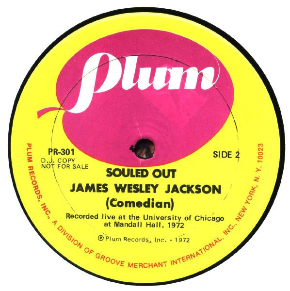 James Wesley Jackson - Souled Out | Plum Records (PR-301) - 4