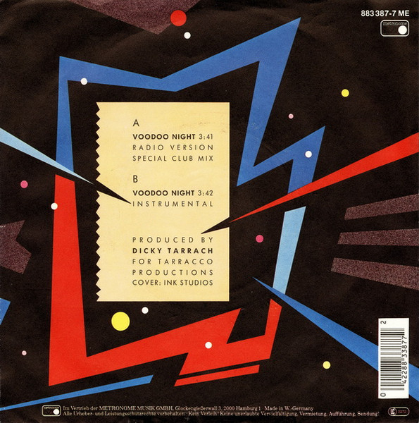 Tarracco - Voodoo Night | Metronome (883 387-7) - 2