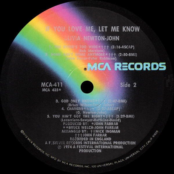Olivia Newton-John - If You Love Me, Let Me Know | MCA Records (MCA-411) - 4 Olivia Newton-John - If You Love Me, Let Me Know | MCA Records (MCA-411) - 4