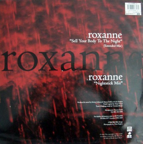 Outland - Roxanne | I.R.S. Records (12 EIRS 183) - 2