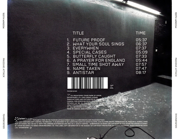 Massive Attack - 100th Window [CD] | Virgin Music Canada (724358132120) - 2