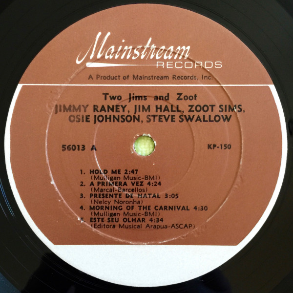 Jimmy Raney - Two Jims And Zoot | Mainstream Records (56013) - 3