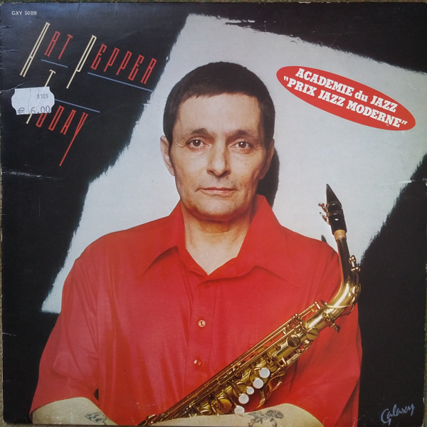 Art Pepper - Today | Galaxy (GXY 50119) - main Art Pepper - Today | Galaxy (GXY 50119) - main