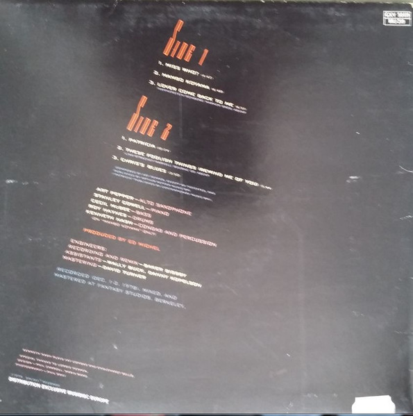 Art Pepper - Today | Galaxy (GXY 50119) - 2 Art Pepper - Today | Galaxy (GXY 50119) - 2