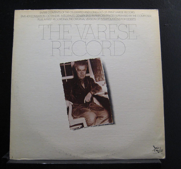 Edgard Varèse - The Varese Record | Finnadar Records (SR 9018) - 2