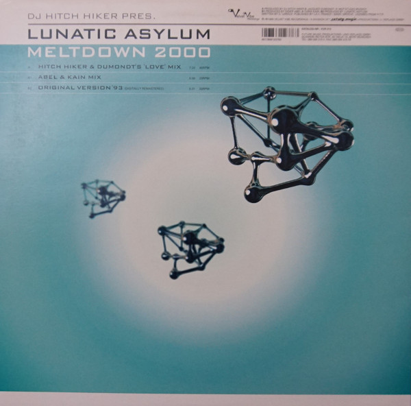 DJ Hitch Hiker Pres. Lunatic Asylum - Meltdown 2000 | Velvet Vibe Recordings (VVR 012) - 2