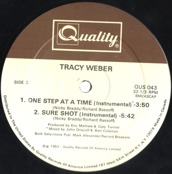 Tracy Weber - One Step At A Time | Quality (QUS 043) - 2