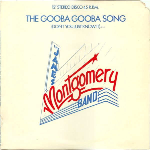 James Montgomery Band - The Gooba Gooba Song / Foot Floppin | Island Records (IS-1003) - main