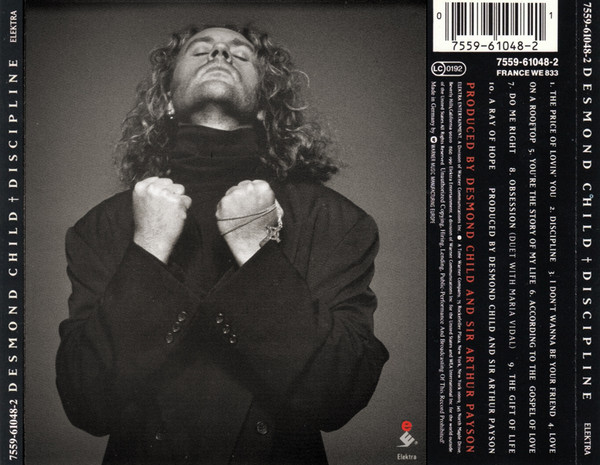 Desmond Child - Discipline | Elektra (7559-61048-2) - 2