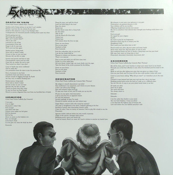 Exhorder - Slaughter In The Vatican | Music On Vinyl (MOVLP2823) - 3 Exhorder - Slaughter In The Vatican | Music On Vinyl (MOVLP2823) - 3