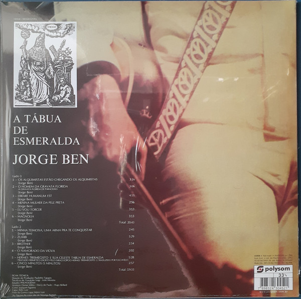 Jorge Ben - A Tábua De Esmeralda | Polysom (33056-1) - 3