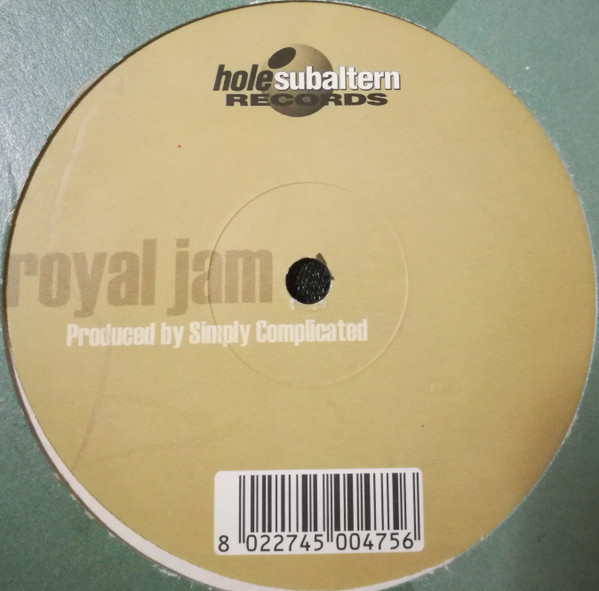 Royal Jam - I'm In Love With You | Hole Subaltern (HS007)