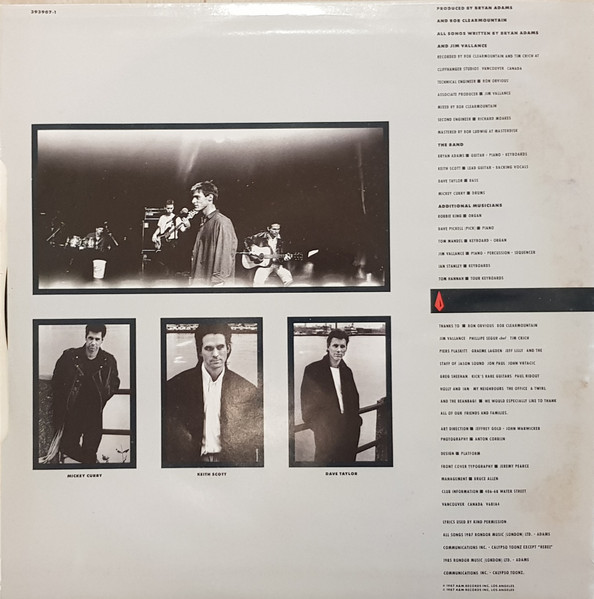 Bryan Adams - Into The Fire | A&M Records (LP393907-1) - 4 Bryan Adams - Into The Fire | A&M Records (LP393907-1) - 4