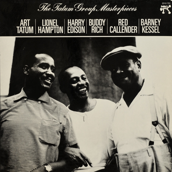Art Tatum / Lionel Hampton / Harry Edison / Buddy Rich / Red Callender / Barney Kessel - The Tatum Group Masterpieces | Pablo Records (2310-731)