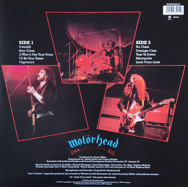 Motörhead - Overkill | Bronze (BMGRM022LP) - 2