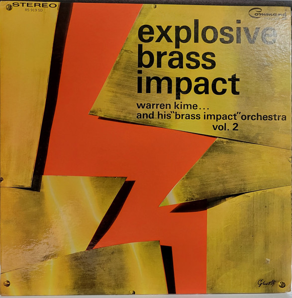 Warren Kime And His Brass Impact Orchestra - Explosive Brass Impact Vol. 2 | Command (RS 919 SD) Warren Kime And His Brass Impact Orchestra - Explosive Brass Impact Vol. 2 | Command (RS 919 SD)