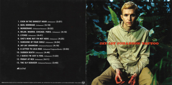 Jay-Jay Johanson - Tattoo | RCA (74321 57294 2) - 4