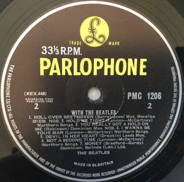 The Beatles - With The Beatles | Parlophone (PMC 1206) - 4
