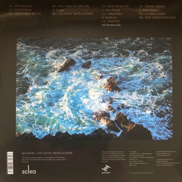 Quantic - Atlantic Oscillations | Tru Thoughts (TRULP 370)