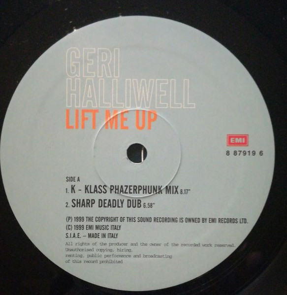 Geri Halliwell - Lift Me Up | EMI (8 87919 6) - 3