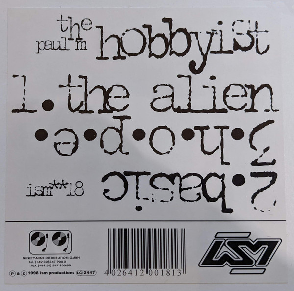 Paul M. - The Hobbyist | ISM Productions (ISM**18) - 2