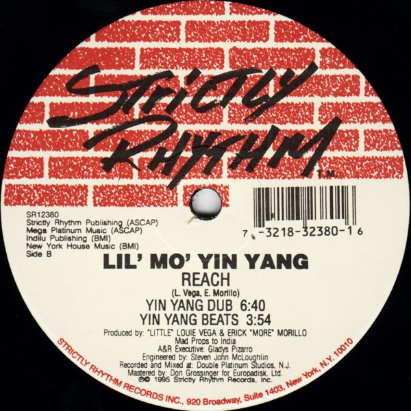 Lil Mo' Yin Yang - Reach | Strictly Rhythm (SR12380) - 2