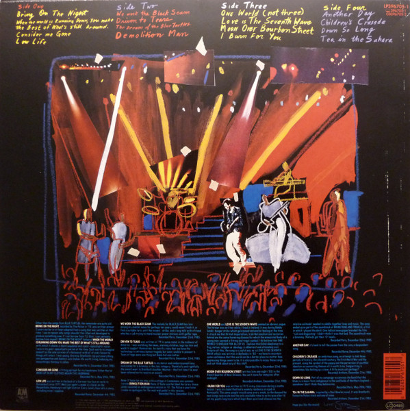Sting - Bring On The Night | A&M Records (396705-1) - 2