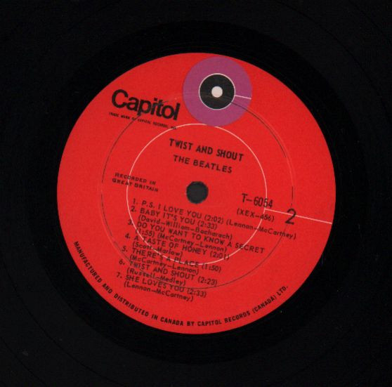 The Beatles - Twist And Shout | Capitol Records (T 6054) - 4 The Beatles - Twist And Shout | Capitol Records (T 6054) - 4