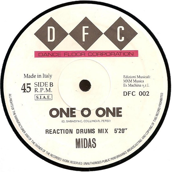 Midas - One O One | DFC (DFC 002) - 3