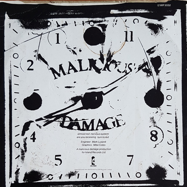 Killing Joke - Almost Red | Island Records (12WIP 6550) - 2 Killing Joke - Almost Red | Island Records (12WIP 6550) - 2