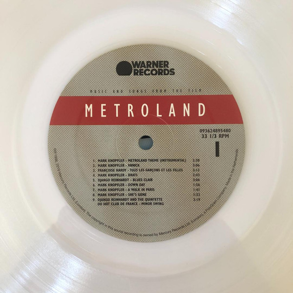 Mark Knopfler - Music And Songs From The Film Metroland | Warner Records (093624895480) - 3 Mark Knopfler - Music And Songs From The Film Metroland | Warner Records (093624895480) - 3