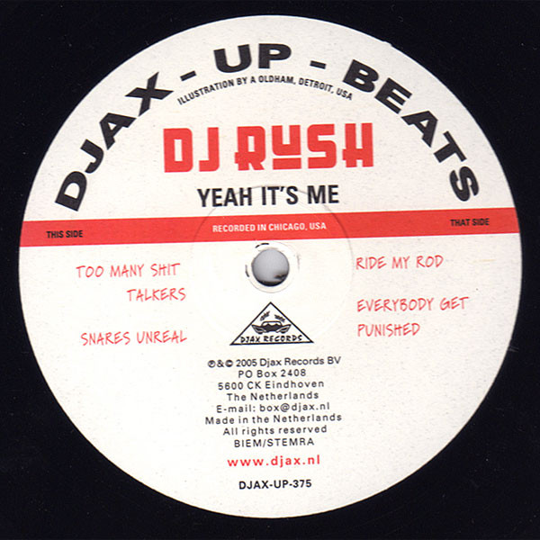 DJ Rush - Yeah It's Me | Djax-Up-Beats (DJAX-UP-375) - main