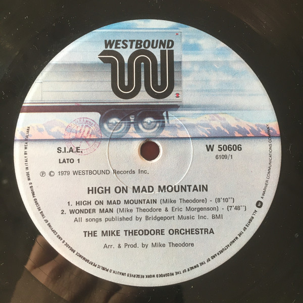 The Mike Theodore Orchestra - High On Mad Mountain | Westbound Records (W 50606) - 3 The Mike Theodore Orchestra - High On Mad Mountain | Westbound Records (W 50606) - 3