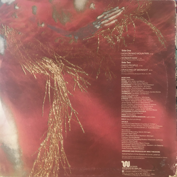 The Mike Theodore Orchestra - High On Mad Mountain | Westbound Records (W 50606) - 2 The Mike Theodore Orchestra - High On Mad Mountain | Westbound Records (W 50606) - 2