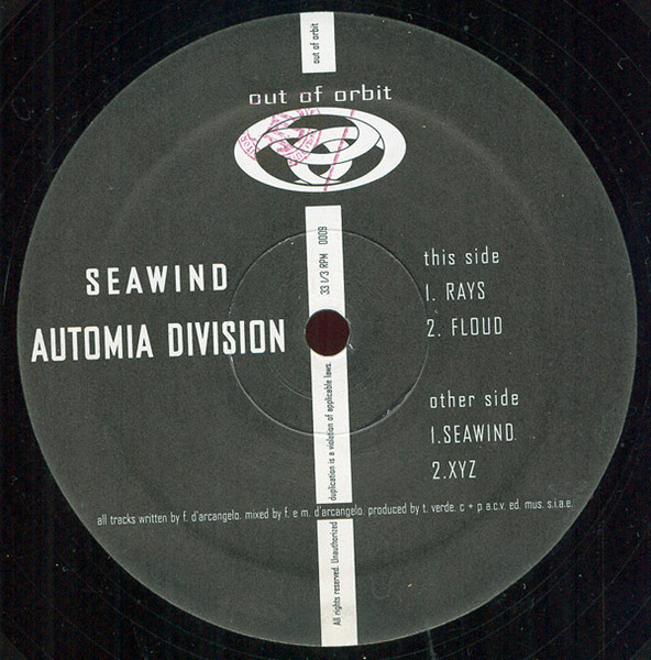Automia Division - Seawind | Out Of Orbit (OOO9)