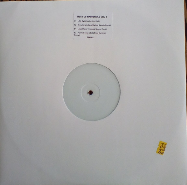 Radiohead - Best Of Radiohead Vol 1 | Not On Label (Radiohead) (BOR001) - main Radiohead - Best Of Radiohead Vol 1 | Not On Label (Radiohead) (BOR001) - main