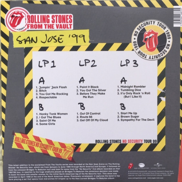 The Rolling Stones - No Security. San Jose '99 | Eagle Rock Entertainment (EAGLP687) - 2 The Rolling Stones - No Security. San Jose '99 | Eagle Rock Entertainment (EAGLP687) - 2