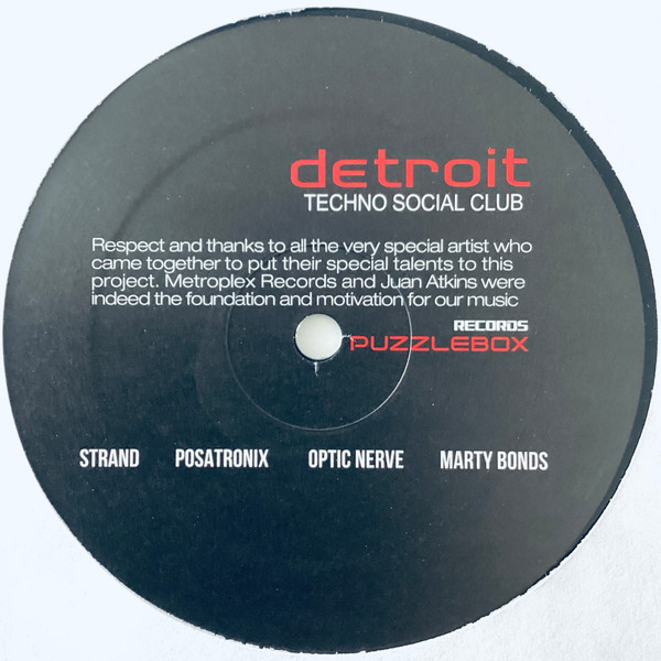 Detroit Techno Social Club - Hubble Ep | Puzzlebox Records (PBX-8) - 2