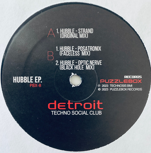 Detroit Techno Social Club - Hubble Ep | Puzzlebox Records (PBX-8) - main