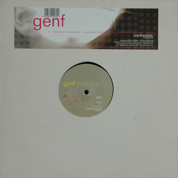 Genf - Aachen-Brüssel EP | Compost Records (COMPOST 034-1) - main