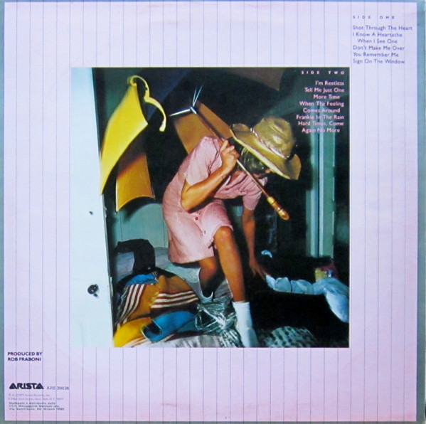 Jennifer Warnes - Shot Through The Heart | Arista (ARS 39036) - 2