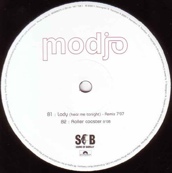 Modjo - Lady (Hear Me Tonight) | Sound Of Barclay (587 758-1) - 4