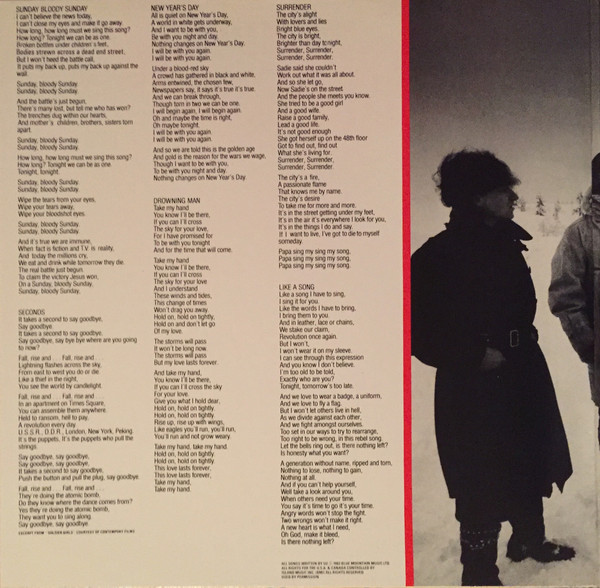 U2 - War [Vinyl] | Island Records (79 00671) - 2