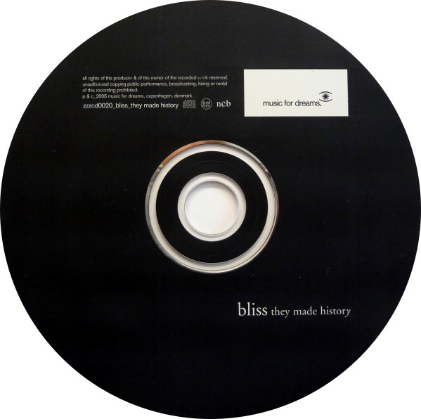 Bliss - They Made History | Music For Dreams (zzzcd0020) - 3