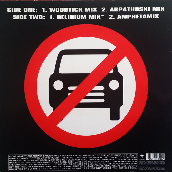 Moby - The Original Go | Mute (12NOCAR1) - 2