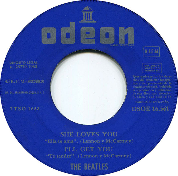 The Beatles - The Beatles' Hits | Odeon (DSOE 16.561) - 2