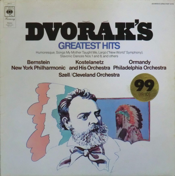 Antonín Dvořák - Dvorak's Greatest Hits | CBS Harmony (30012)