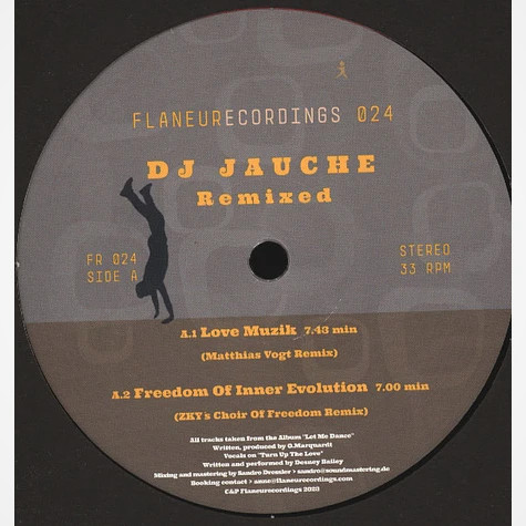 DJ Jauche - DJ Jauche Remixed | Flaneurecordings (FR 024) - main